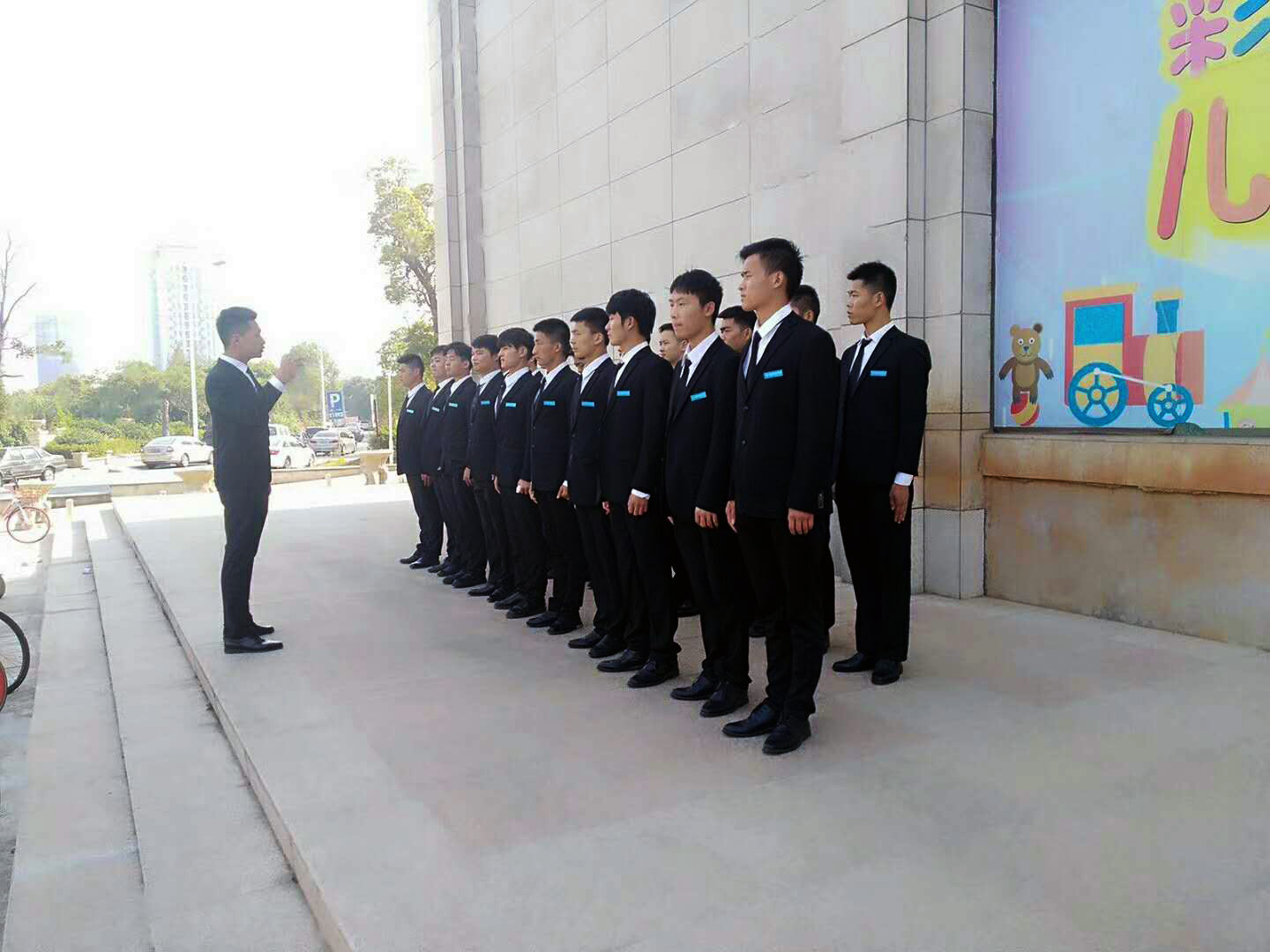 江西紅色旅游博覽會開幕式特勤崗前培訓.jpg